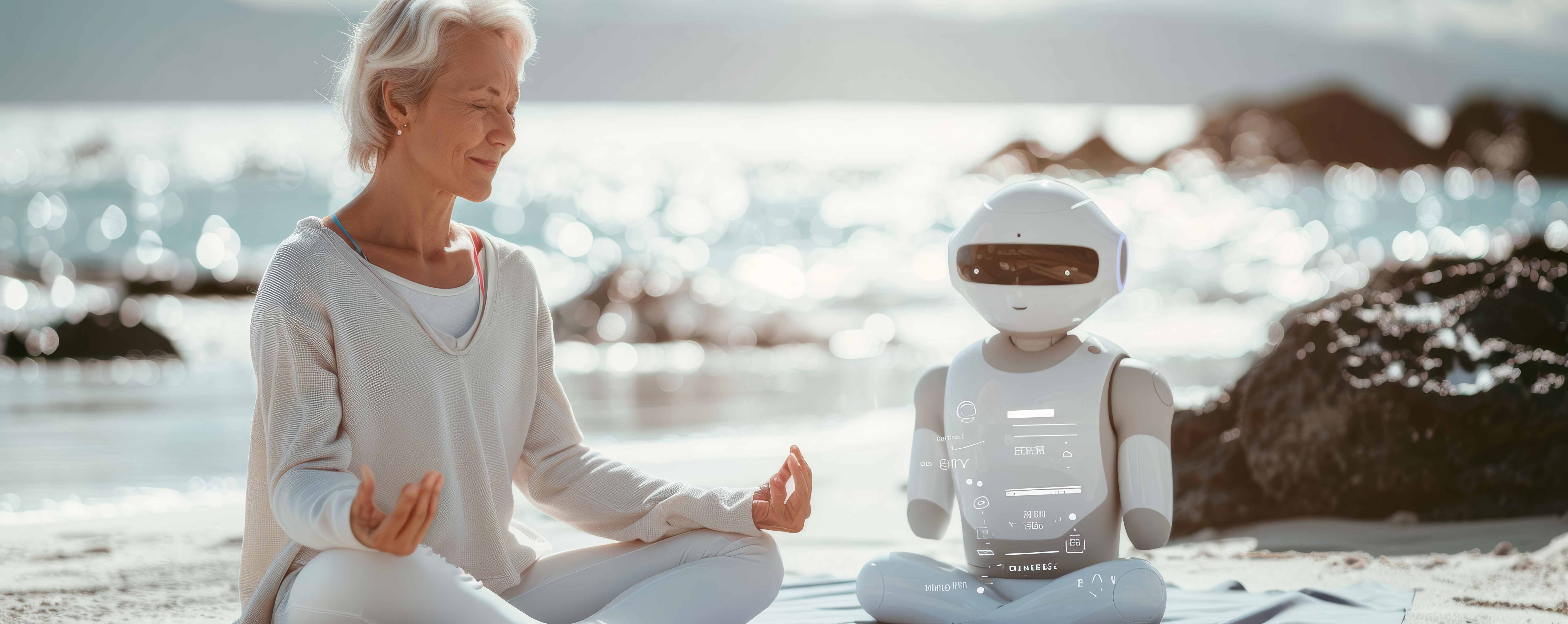 Поддержание здоровья и благополучия с ИИ